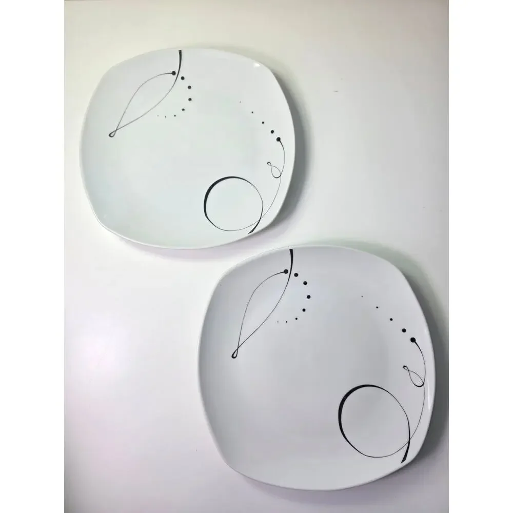 TABLETOPS 365 Gallery Pescara Black White Modern 10